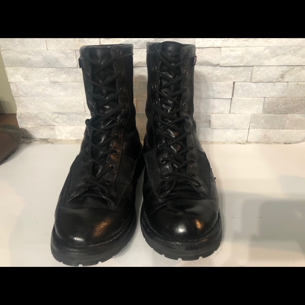 Vintage Mens Lavorazione Artigiana Black Boots 11M